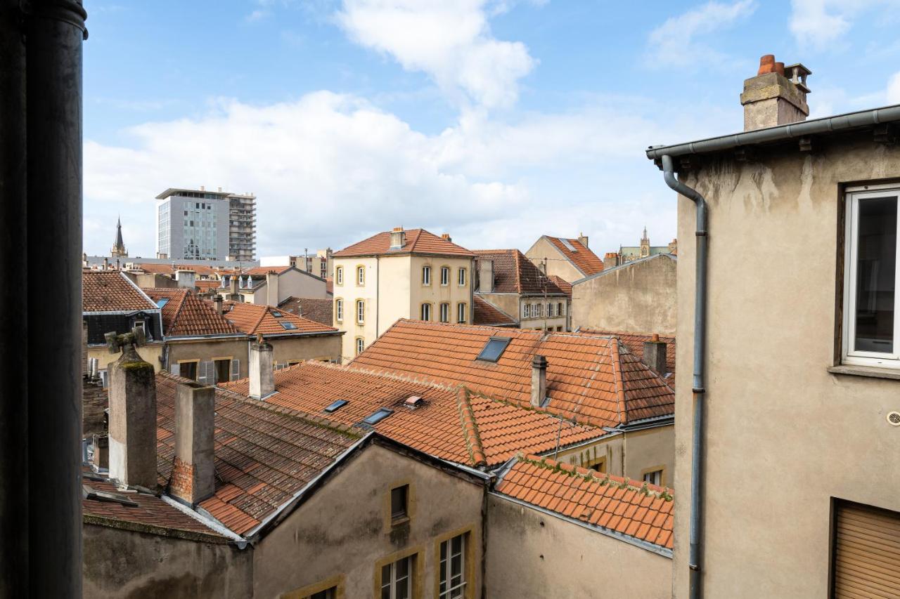 Le Maginot - Superbe Appartement De 75M2 - Deux Chambres - 4 Lits Simple -Position Centrale Centre Ville, Pompidou, Nouvelle Ville - 2 A 4 Personnes Metz Zewnętrze zdjęcie
